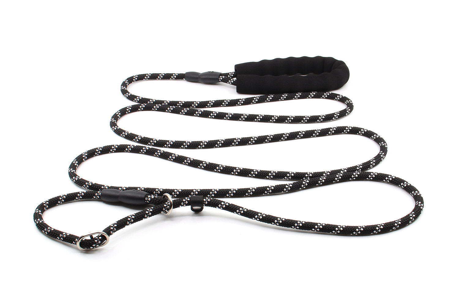 Nylonové vodítko pro psa | 128 cm Barva: Černá, Délka vodítka: 260 cm Nylonové vodítko pro psa | 128 cm Barva: Černá, Délka vodítka: 260 cm