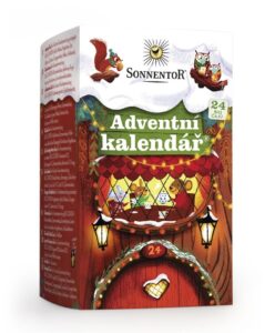 Sonnentor Adventní kalendář bio čaj 38,9g (24 sáčků)