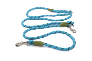 Vsepropejska Lasky přepínací vodítko pro psa | 270 cm Barva: Modrá, Délka vodítka: 230 cm