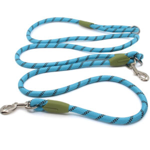 Vsepropejska Lasky přepínací vodítko pro psa | 270 cm Barva: Modrá, Délka vodítka: 230 cm