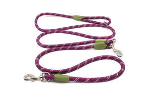 Vsepropejska Lasky přepínací vodítko pro psa | 270 cm Barva: Fialová, Délka vodítka: 230 cm