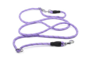 Vsepropejska Lasky přepínací vodítko pro psa | 270 cm Barva: Světle-fialová, Délka vodítka: 270 cm