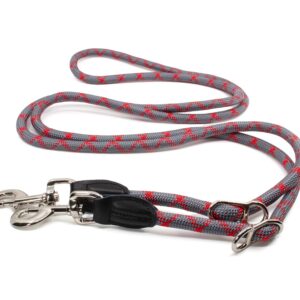 Nylonové vodítko pro psa | 128 cm Barva: Červená, Šířka vodítka: 0,8 cm