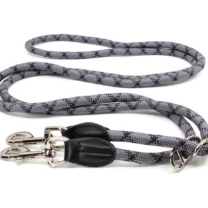 Nylonové vodítko pro psa | 128 cm Barva: Černá, Šířka vodítka: 0,8 cm