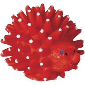Ježek mini, vinylová hračka pro psy, 7cm, různé barvy
