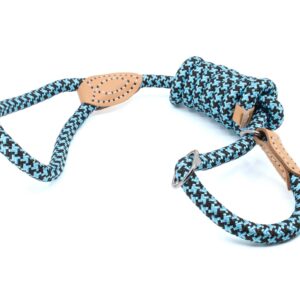 Vsepropejska Kid vodítko pro psa 2 v 1 | 160 cm Barva: Modrá, Délka vodítka: 160 cm