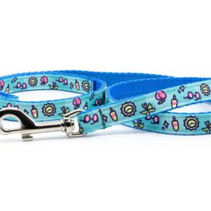 Vsepropejska Blue přepínací vodítko pro psa | 220 cm Šířka vodítka: 1,5 cm