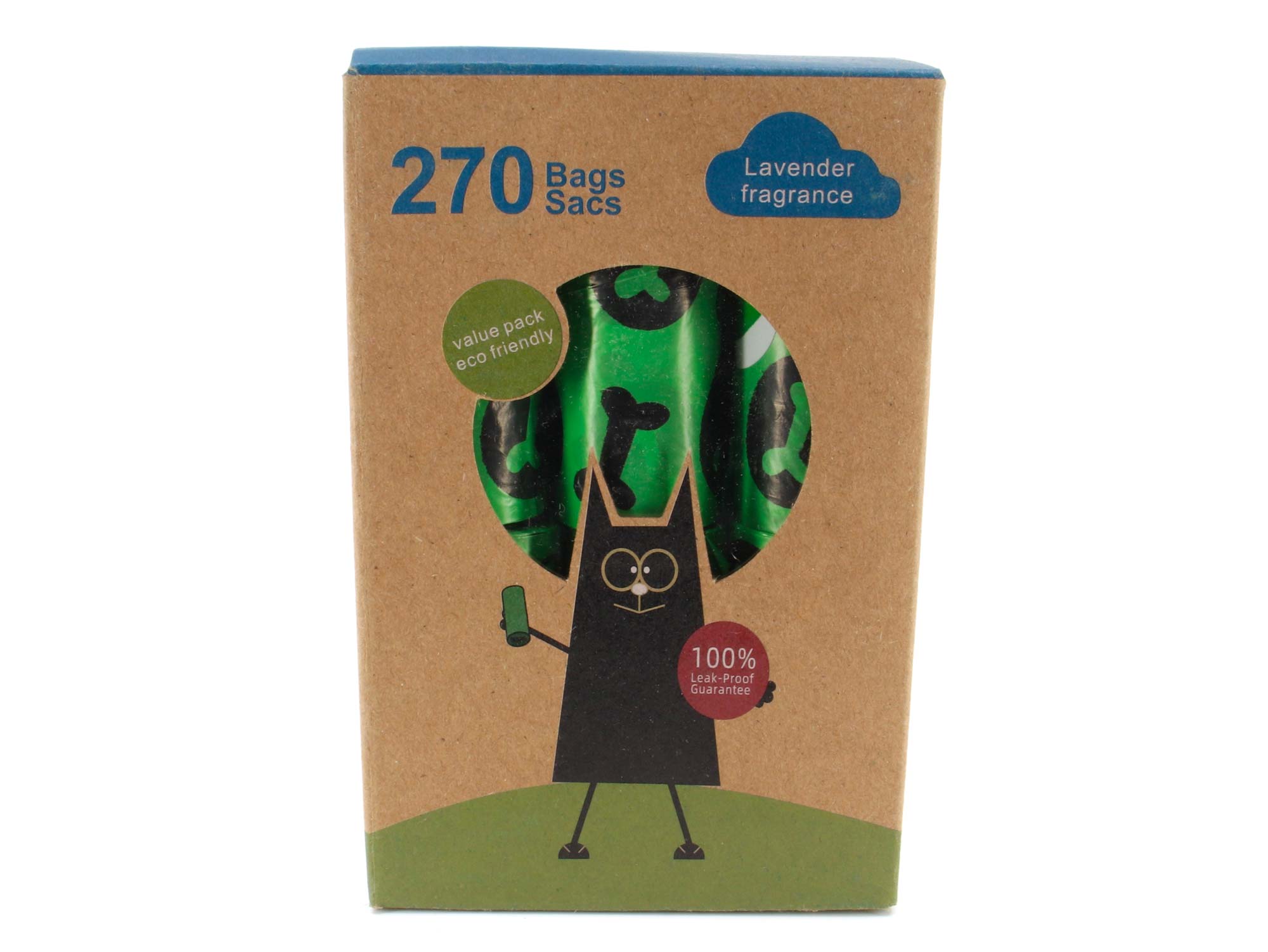 Vsepropejska Eco sáčky na psí exkrementy 18 ks Barva: Zelená Vsepropejska Eco sáčky na psí exkrementy 18 ks Barva: Zelená