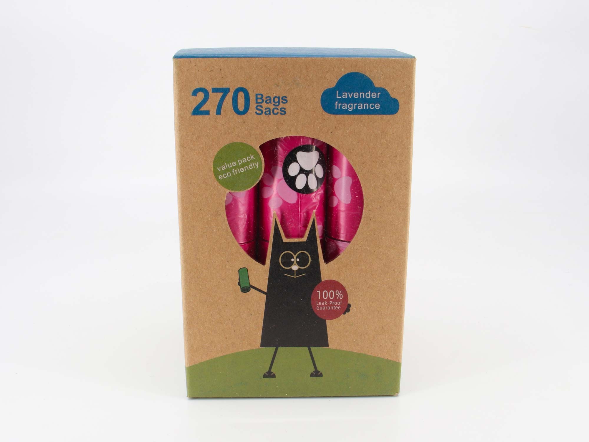 Vsepropejska Eco sáčky na psí exkrementy 18 ks Barva: Růžová Vsepropejska Eco sáčky na psí exkrementy 18 ks Barva: Růžová