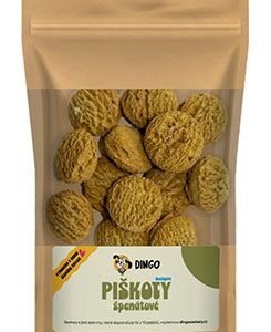 Ing. Zdeněk Špitálský DINGO piškoty se špenátem bezlepkové 90g