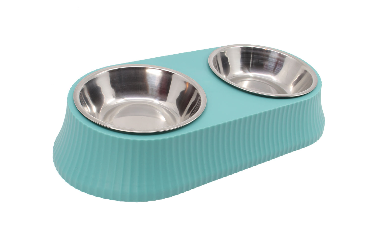 Vsepropejska Selma dvojitá miska pro psa Barva: Modrá Vsepropejska Selma dvojitá miska pro psa Barva: Modrá