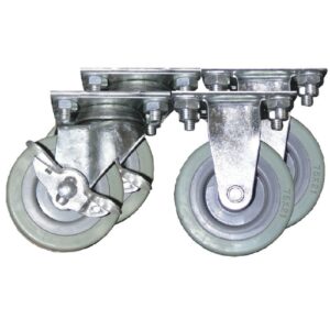 Přepravky pro psy - kolečka k přepravní kleci, 4ks