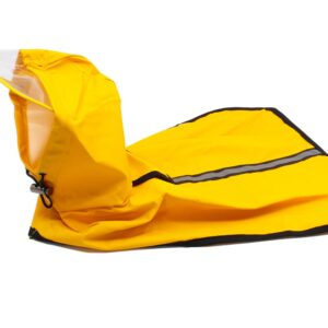 Vsepropejska Zika pláštěnka pro psa Barva: Žlutá, Délka zad (cm): 32, Obvod hrudníku: 42 – 46 cm