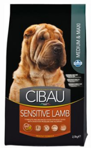 CIBAU Adult Sensitive Lamb&Rice 2,5kg