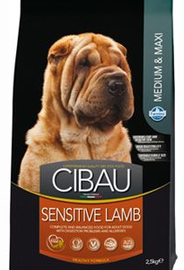 CIBAU Adult Sensitive Lamb&Rice 2,5kg