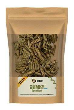 Ing. Zdeněk Špitálský DINGO slimky se špenátem bezlepkové 90g Ing. Zdeněk Špitálský DINGO slimky se špenátem bezlepkové 90g