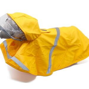Vsepropejska Zowi pláštěnka pro psa Barva: Žlutá, Délka zad (cm): 60, Obvod hrudníku: 70 – 78 cm