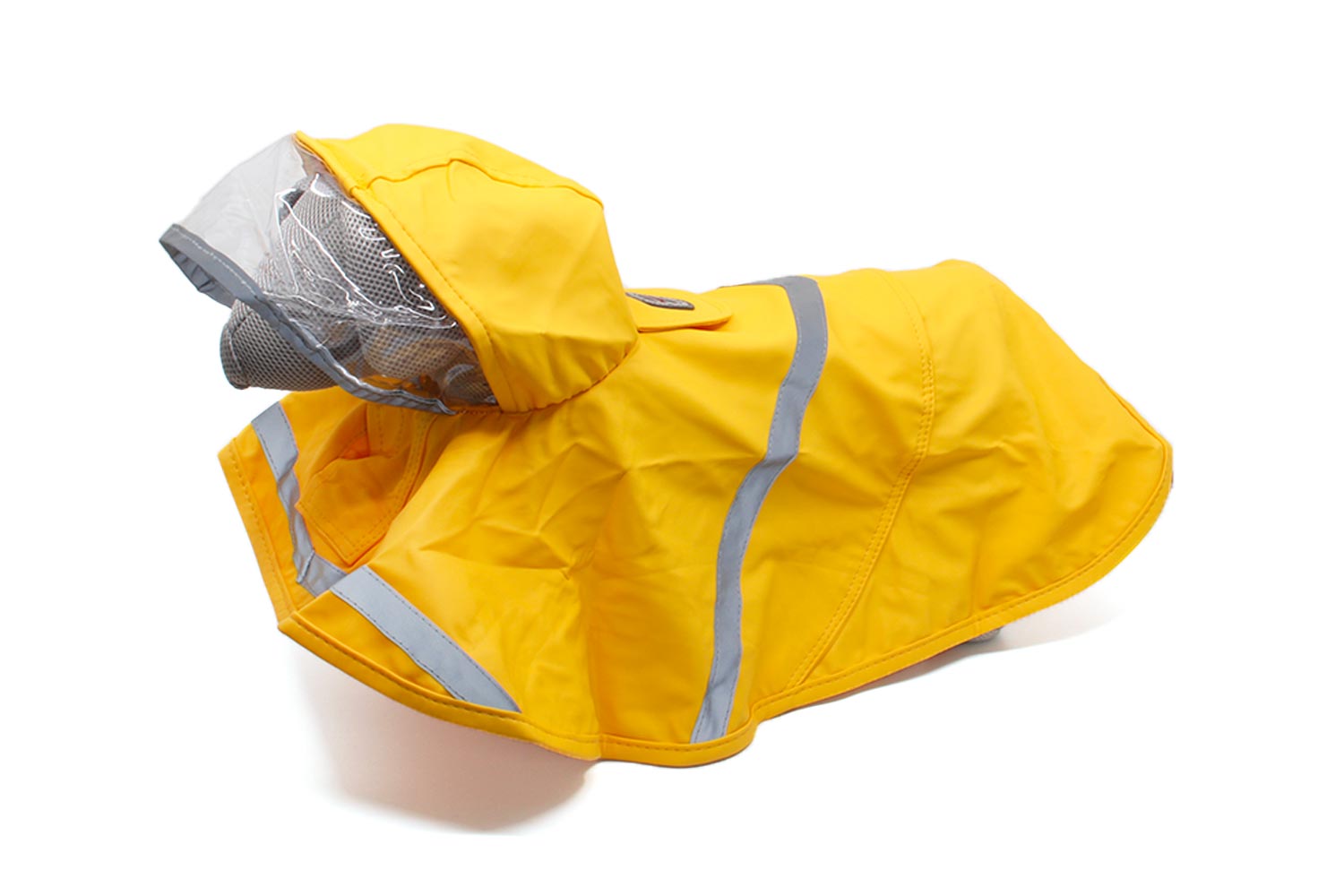 Vsepropejska Zowi pláštěnka pro psa Barva: Žlutá, Délka zad (cm): 60, Obvod hrudníku: 70 - 78 cm Vsepropejska Zowi pláštěnka pro psa Barva: Žlutá, Délka zad (cm): 60, Obvod hrudníku: 70 - 78 cm