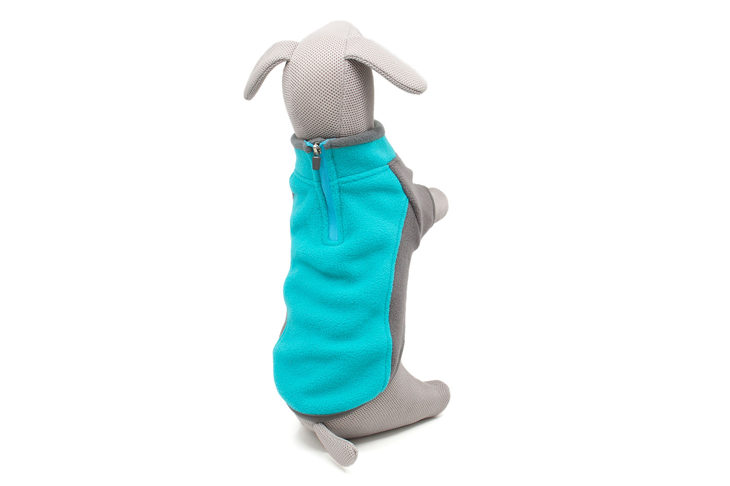 Vsepropejska Zany elastická mikina pro psa Barva: Tyrkysová, Délka zad (cm): 31, Obvod hrudníku: 40 - 46 cm Vsepropejska Zany elastická mikina pro psa Barva: Tyrkysová, Délka zad (cm): 31, Obvod hrudníku: 40 - 46 cm