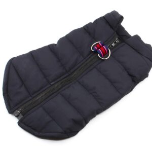 Vsepropejska Color-rainy obleček pro psa na zip Barva: Černá, Délka zad (cm): 29, Obvod hrudníku: 37 – 41 cm