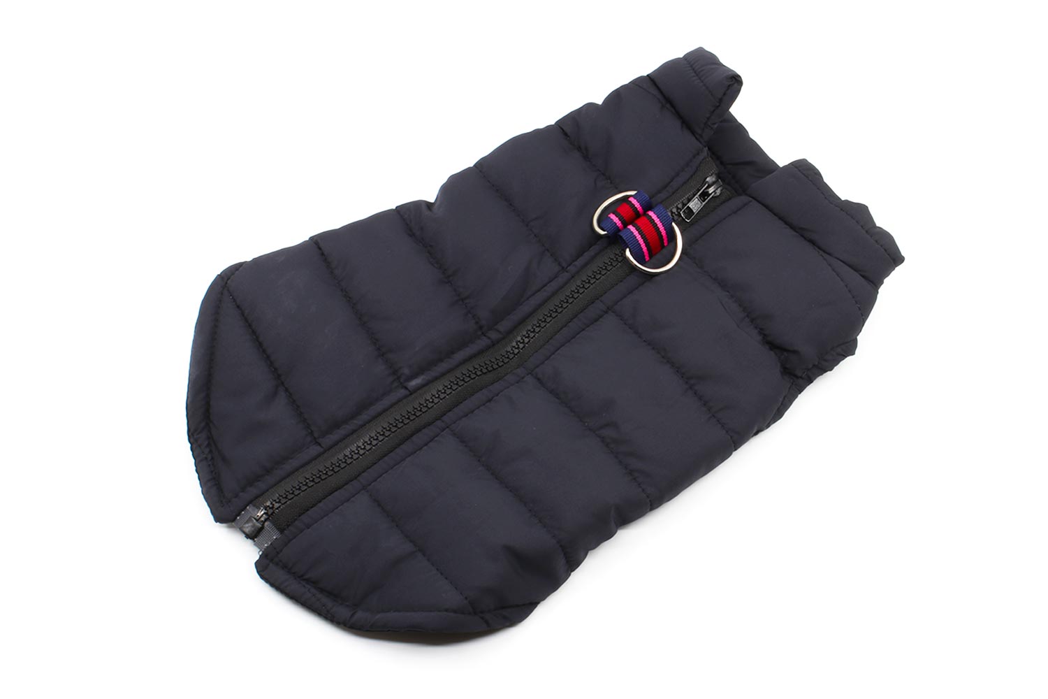 Vsepropejska Color-rainy obleček pro psa na zip Barva: Černá, Délka zad (cm): 34, Obvod hrudníku: 41 - 44 cm Vsepropejska Color-rainy obleček pro psa na zip Barva: Černá, Délka zad (cm): 34, Obvod hrudníku: 41 - 44 cm