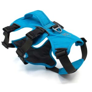 Vsepropejska Zed sportovní postroj pro psa | 26 – 103 cm Barva: Modrá, Obvod hrudníku: 42 – 103 cm, Obvod krku: 42 – 64 cm