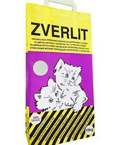 Kremnická Bánská Společnost, s.r.o. ZVERLIT Podestýlka fialová,superjemná s vůní,kočka10kg