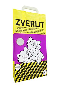 Kremnická Bánská Společnost, s.r.o. ZVERLIT Podestýlka fialová,superjemná s vůní,kočka10kg Kremnická Bánská Společnost, s.r.o. ZVERLIT Podestýlka fialová,superjemná s vůní,kočka10kg