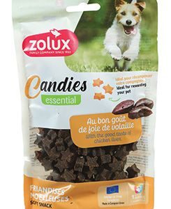 Pochoutka pes CANDIES hvězdičky játrové 150g Zolux
