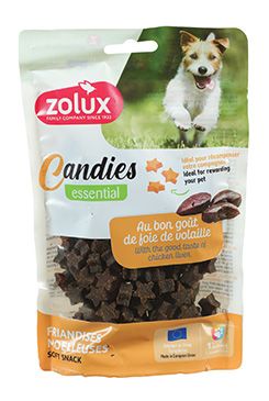 Pochoutka pes CANDIES hvězdičky játrové 150g Zolux Pochoutka pes CANDIES hvězdičky játrové 150g Zolux