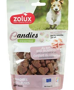 Pochoutka pes CANDIES Mini srdíčka vápník 150g Zolux