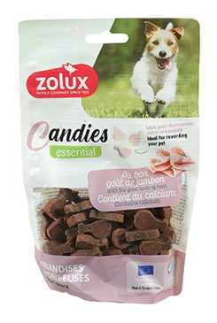 Pochoutka pes CANDIES Minišunka kost vápník 150g Zolux Pochoutka pes CANDIES Minišunka kost vápník 150g Zolux