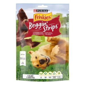 Friskies Beggin Strips pamlsky s příchutí slaniny 120g