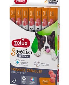 Pochoutka pes SWEETIES kuře 7ks Zolux