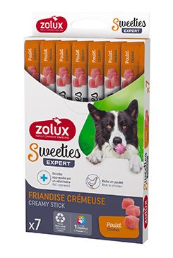 Pochoutka pes SWEETIES kuře 7ks Zolux Pochoutka pes SWEETIES kuře 7ks Zolux