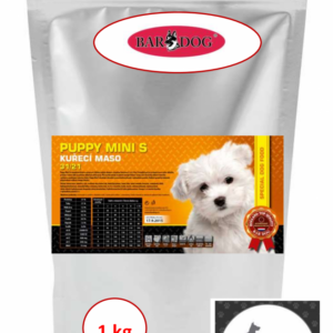 Granule Bardog Super premiové granule Puppy Mini S 31/21 – 1 kg