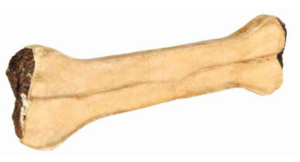 Buvolí kost plněná dršťkami 21 cm 170 g