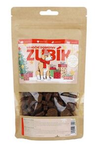 JOPOPET Pochoutka ZUBÍK Vánoční dobrůtky limitovaná edice 200g