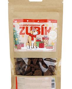 JOPOPET Pochoutka ZUBÍK Vánoční dobrůtky limitovaná edice 200g