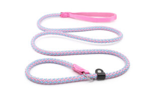 Vsepropejska Med reflexní vodítko pro psa 2 v 1  | 150 cm Barva: Růžová, Délka vodítka: 150 cm, Šířka vodítka: 1,2 cm