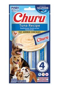 INABA FOODS Churu Dog Fish Tuna Recipe 4x14g