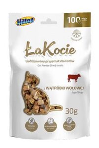 ZOO Factory Pochoutka mrazem sušené Hovězí játra pro kočky 30g