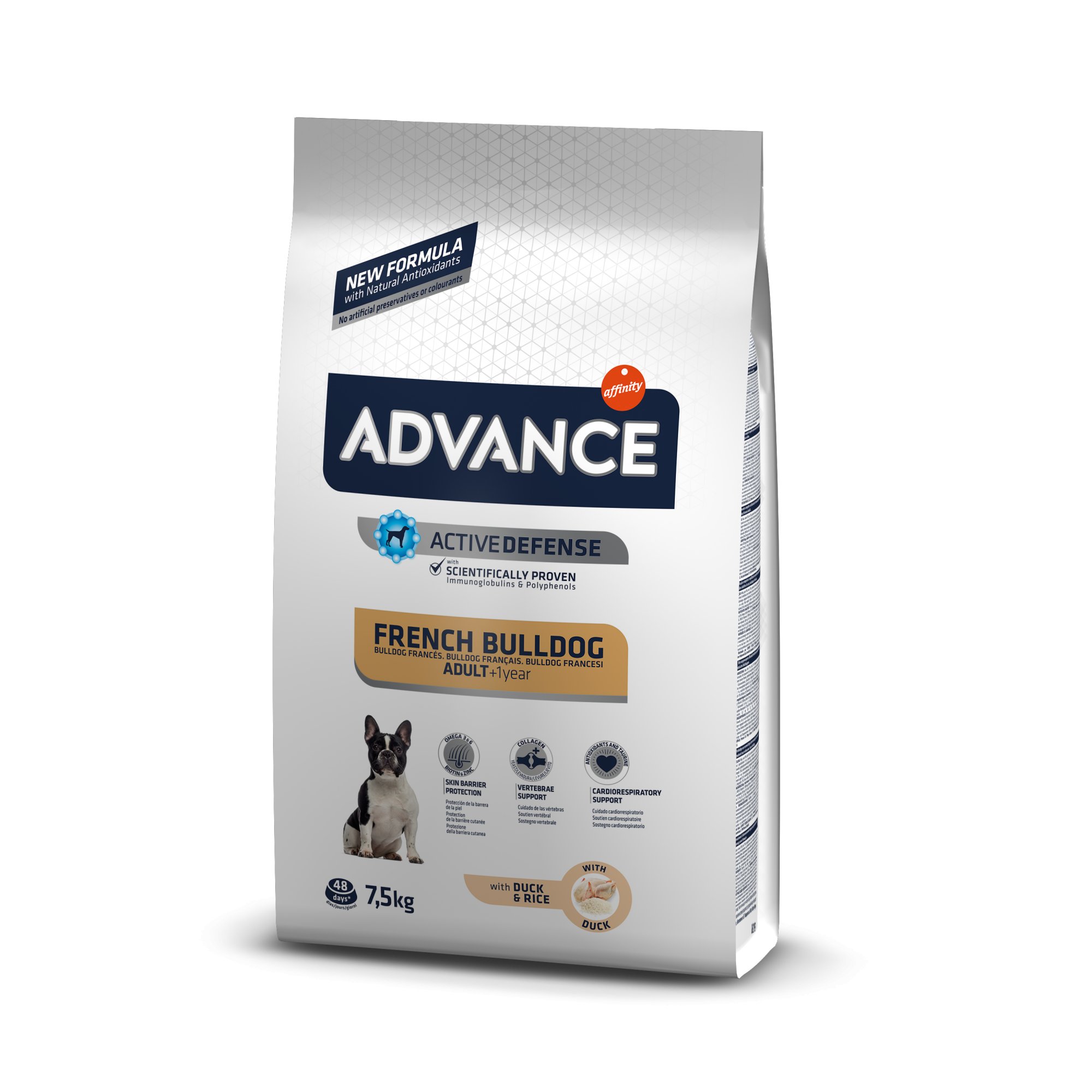ADVANCE DOG French Bulldog 7,5kg ADVANCE DOG French Bulldog 7,5kg