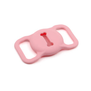 Vsepropejska Idared silikonový obal na AirTag pro obojek Barva: Růžová