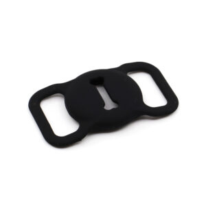 Vsepropejska Idared silikonový obal na AirTag pro obojek Barva: Černá