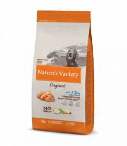 Natures Variety Nature´s variety original pro střední psy s lososem 12kg