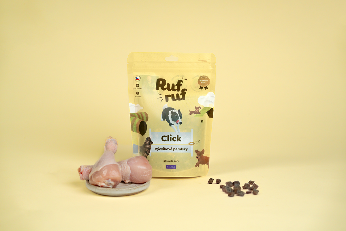 Rufruf Click šťavnaté kuře 200 g Rufruf Click šťavnaté kuře 200 g