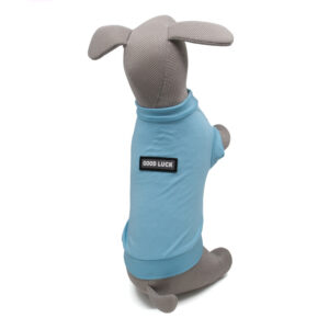 Vsepropejska Enji elastické tričko pro psa Barva: Modrá, Délka zad (cm): 21, Obvod hrudníku: 30 – 35 cm