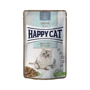Happy Cat Meat In Sauce Sensitive Haut & Fell 85 g