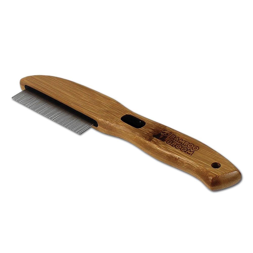 Bamboo Groom Hřeben na blechy 77 rotačních hrotů Bamboo Groom Hřeben na blechy 77 rotačních hrotů